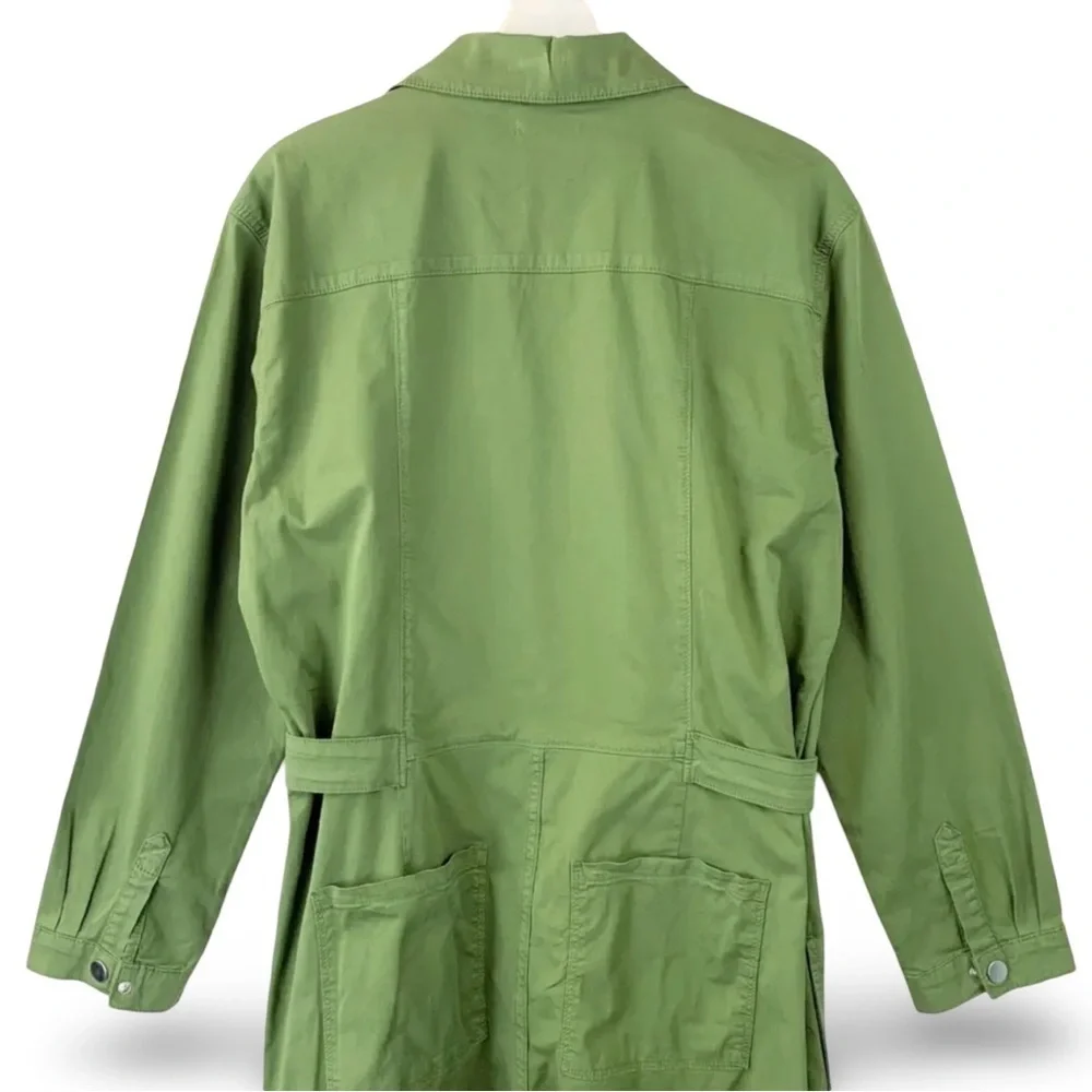 Good American Oversized Army Green Jumpsuit | Size 0 (XS-S) - Picture 11 of 16
